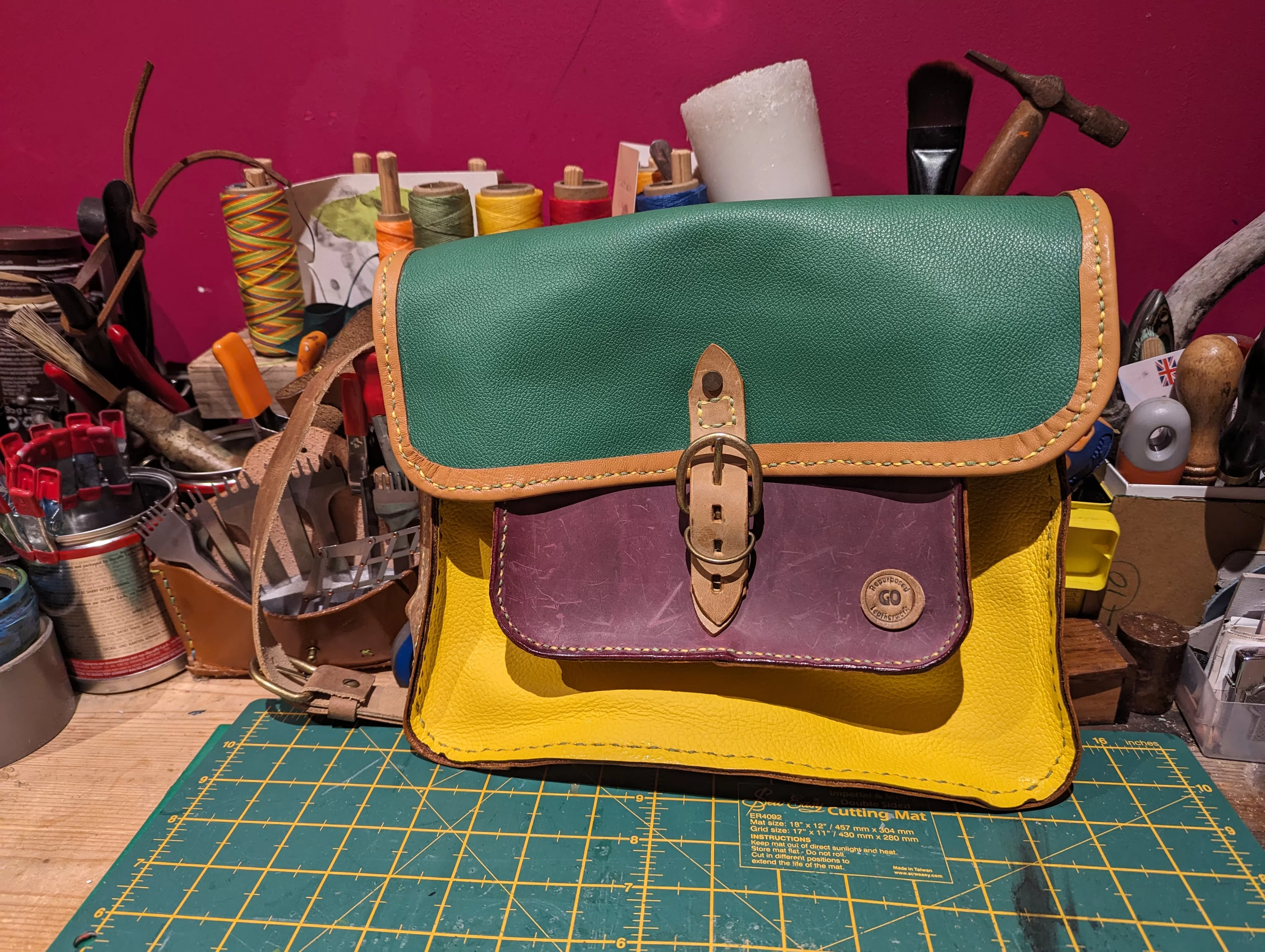 GO Repurposed Leatherwork image 1